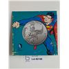 Image 1 : $20 Pure Silver Superman DC Comics 2015 Coin
