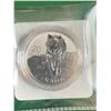 Image 3 : $20 Pure Silver Wolf 2013 Coin