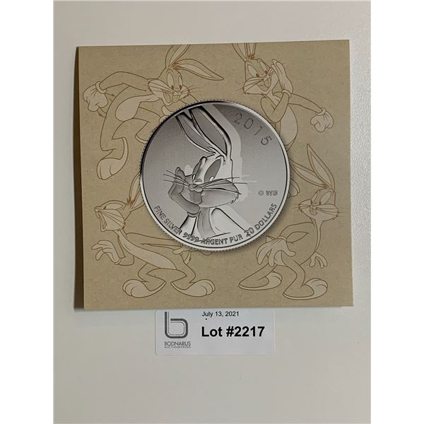 $20 Pure Silver Bugs Bunny 2015 Coin