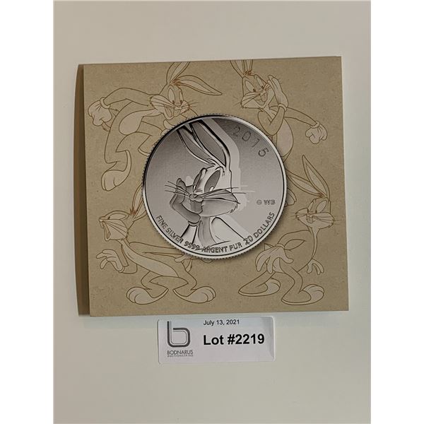 $20 Pure Silver Bugs Bunny 2015 Coin