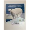 Image 1 : $50 Pure Silver Polar Bear 2014 Coin
