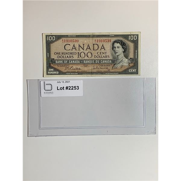 1954 $100 note