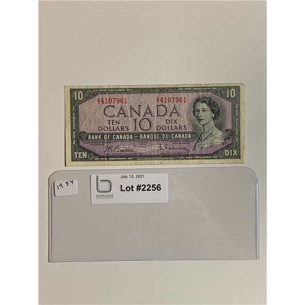 1954 $10 note