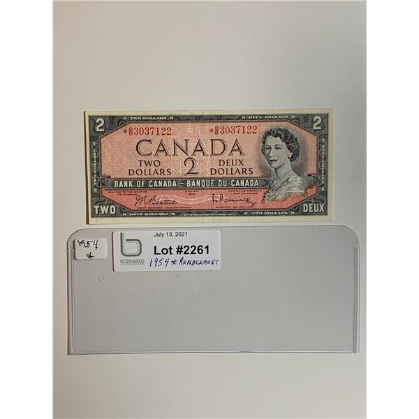 1954 $2 *Replacement note