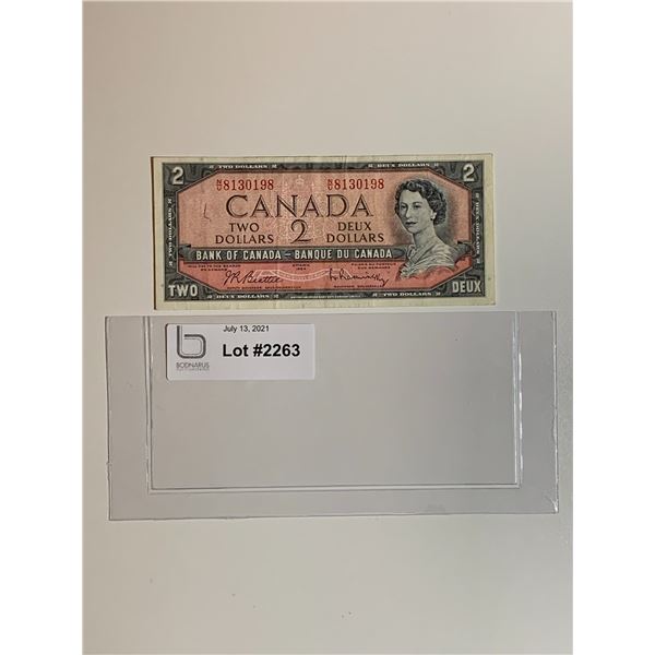 1954 $2 note