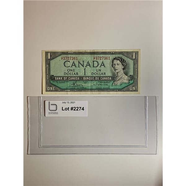 1954 $1 note