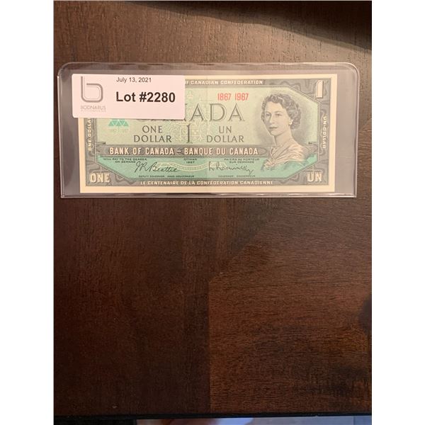 1967 $1 note
