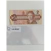 Image 1 : 1986 $2 note Low SN