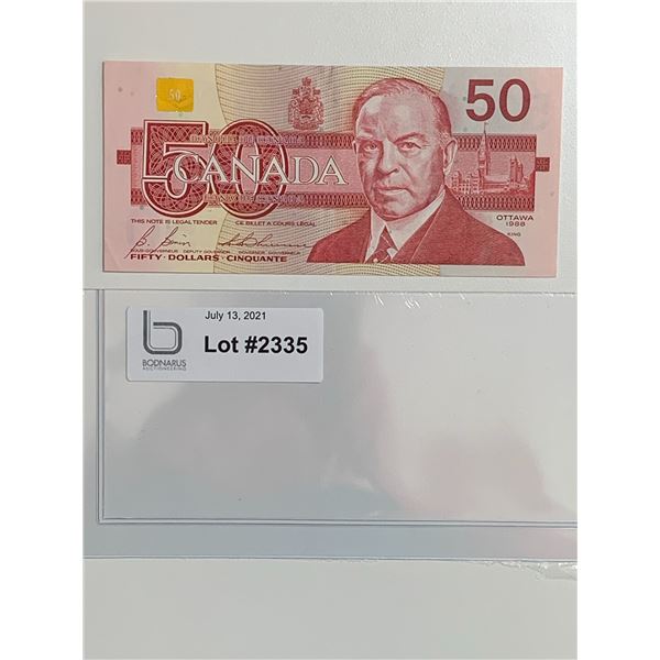 1988 $50 note