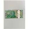 Image 3 : 2020 $20 UNC Mirror Radar note letters and numbers FYF3209023