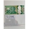Image 3 : 2015 $20 UNC Mirror Radar note 4038304