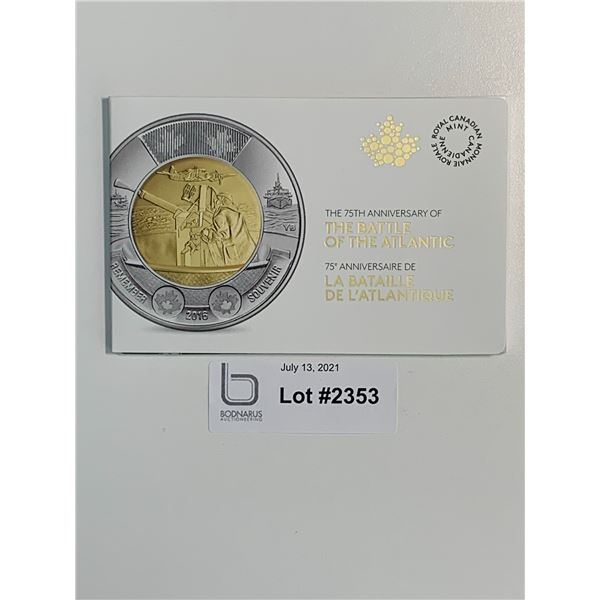 2016 Battle of the Atlantic coin set