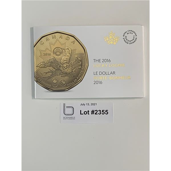 2016 Lucky Loonie 5 loonies