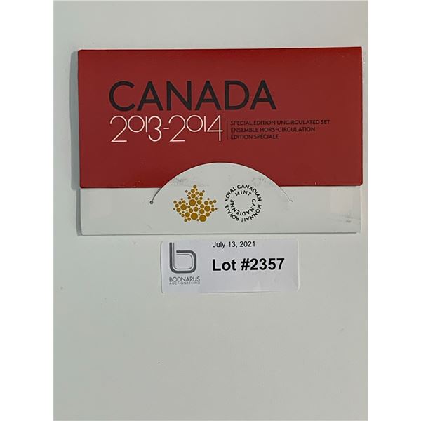 2013-2014 coin set sealed