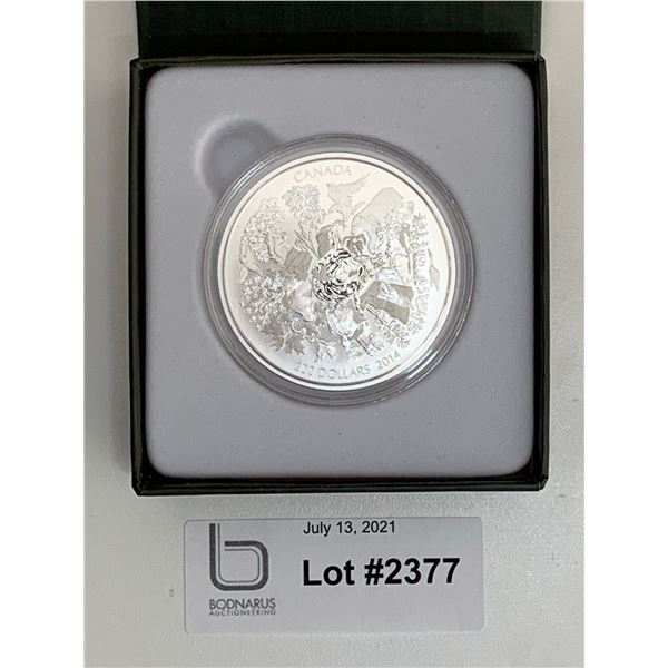2014 $200 Pure Silver Towering Forests coin