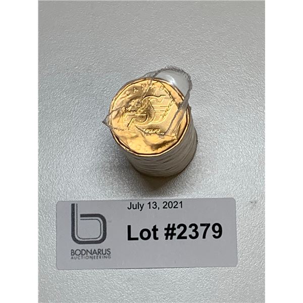 Saskatchewan Roughrider Loonie coin roll