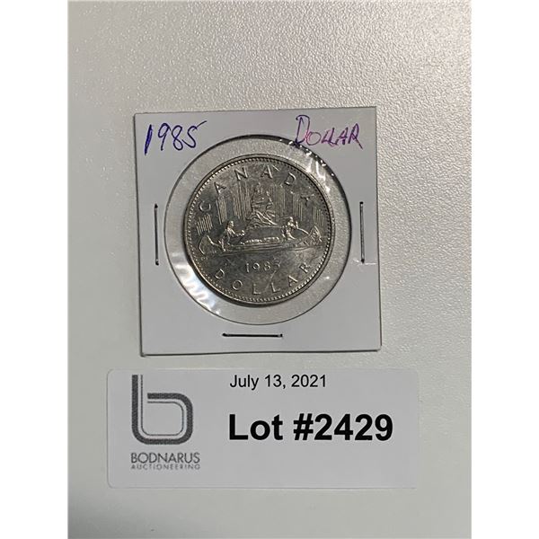 1985 Canada Dollar coin