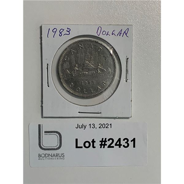 1983 Canada Dollar coin