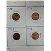 Image 5 : 16 carded Canadian Pennies one cent coins
