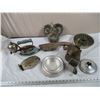 Image 1 : Coleman Gas Iron + vintage alluminium and Tin items