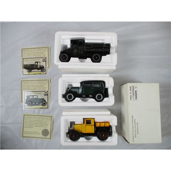 National Motor Museum - Chevy Trucks - 1923,1928,1928