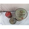 Image 2 : 3 Vintage Tin Gas/Oil Cans