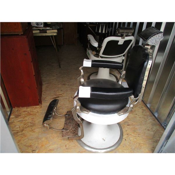 Antique KOKEN Barber Chair - early 1900's - VERY HEAVY