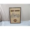 Image 1 : Harley Davidson Tin Sign - 23.5"x15.5"