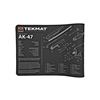 Image 1 : TEKMAT ULTRA RIFLE MAT AK47 BLK