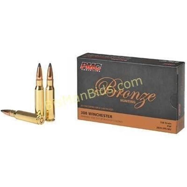 PMC BRNZ 308WIN 150GR SP - 20 Rds