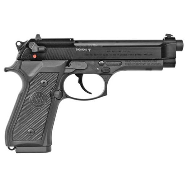 BERETTA 92FS .22LR 5.3" FS 10-SH W/RAIL GRAY