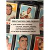 Image 2 : 1970 TOPPS HOCKEY CARD LOT w/ 4 PACKS of 2019-20 PARKHURST HOCKEY CARDS