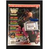 Image 1 : BRET THE HITMAN HART SIGNED WWF MAGAZINE W/COA