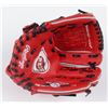 Image 3 : Pete Rose Signed Mini Reds Logo Glove With Display Stand Inscribed "2x G.G." (PSA COA)