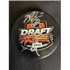 Image 1 : SAM REINHART, LEON DRAISAITL & SAM BENNET SIGNED 2014 NHL DRAFT PUCK