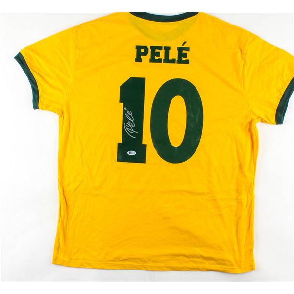 Pele Signed Jersey (Beckett COA)