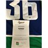 Image 2 : NILS HOGLANDER SIGNED CANUCKS BLUE ADIDAS PRO JERSEY (FRAMEWORTH COA)