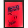 Image 1 : EMPIRE STRIKES BACK SIGNED SCRIPT COVER (REAL AUTHENTIC COA)