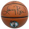 Image 1 : LARRY BIRD SIGNED BOSTON CELTICS LOGO NBA BASKETBALL W/COA