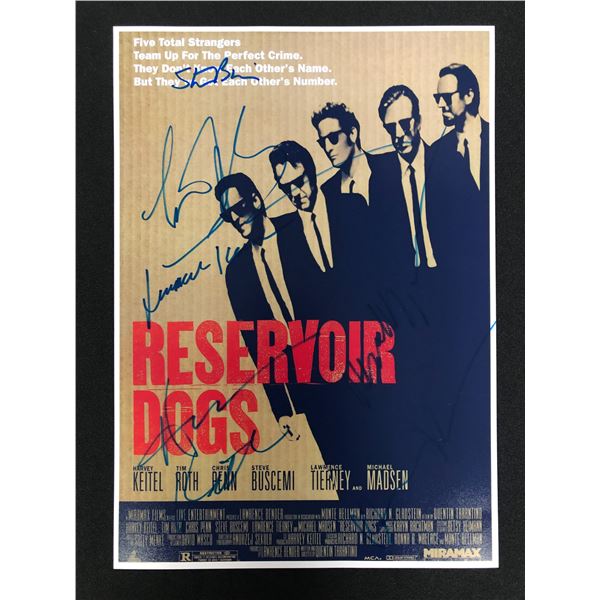 RESERVOIR DOGS SIGNED POSTER (REAL AUTHENTIC COA)