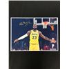 Image 1 : LEBRON JAMES SIGNED 8X10 PHOTO (REAL AUTHENTIC COA)