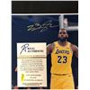 Image 2 : LEBRON JAMES SIGNED 8X10 PHOTO (REAL AUTHENTIC COA)
