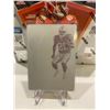 Image 1 : 2020 PANINI PLATES & PATCHES #20 JOSH JACOBS PRINTING PLATE 1/1 (MAGNETA PLATE)