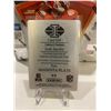 Image 2 : 2020 PANINI PLATES & PATCHES #20 JOSH JACOBS PRINTING PLATE 1/1 (MAGNETA PLATE)