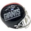 Image 1 : LAWRENCE TAYLOR SIGNED NEW YORK GIANTS FULL-SIZE REPLICA HELMET FROZEN POND COA