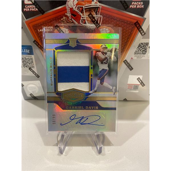 2020 PANINI PLATES & PATCHES #RPA-GD GABRIEL DAVIS RPA /99