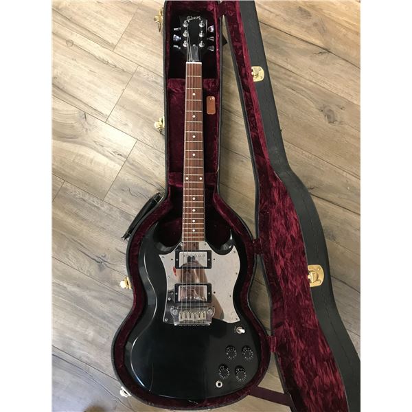 GIBSON SG 6 STRING ELECTRIC GUITAR w/ HARD SHELL CASE (REPLICA)