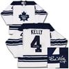 Image 1 : Red Kelly Autographed Toronto Maple Leafs Vintage CCM Jersey (Frozen Pond COA)
