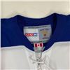 Image 2 : Red Kelly Autographed Toronto Maple Leafs Vintage CCM Jersey (Frozen Pond COA)