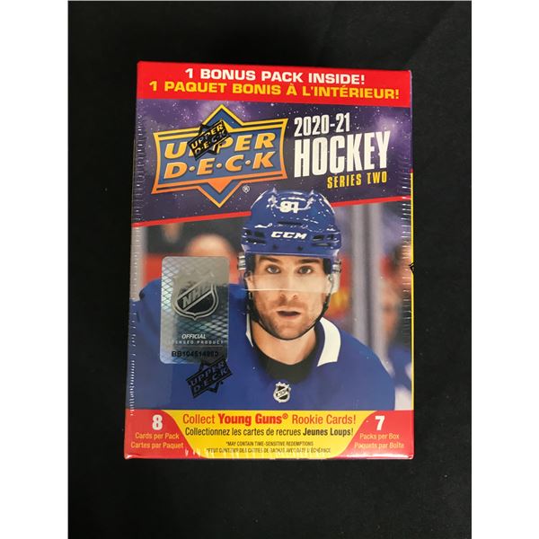  2020-21 UPPER DECK HOCKEY SERIES TWO BLASTER BOX